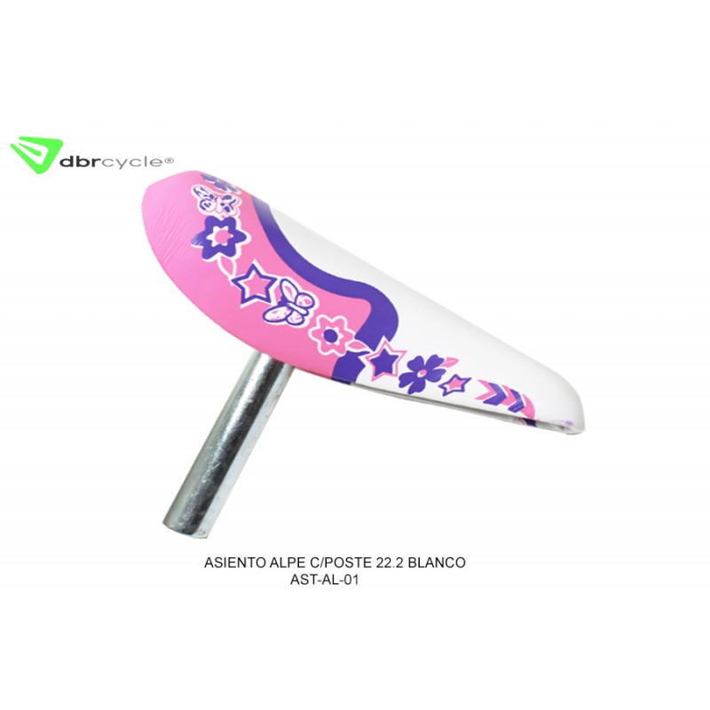 Asiento Alpe C/poste 22.2 Blanco