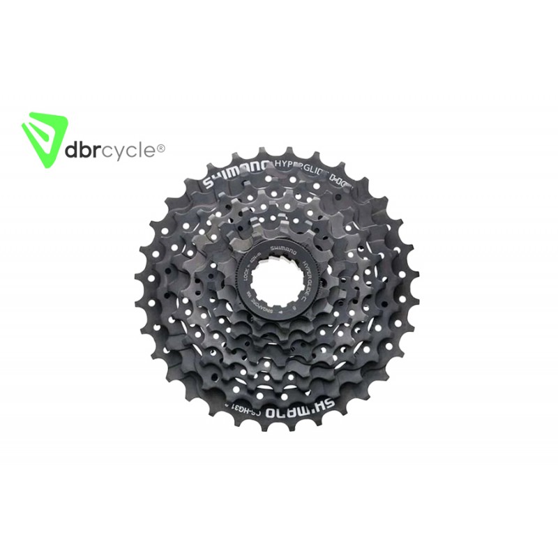 Cassette Shimano 8 Vitesses 11-30 Dents - Compatible Groupes Alivio - Pour VTT Et Route - Référence CS-HG51